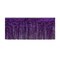 Beistle Pack of 6 Purple Hanging Fringe Drape Decorations 10'